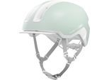 Fahrradhelm ABUS "HUD-Y" Gr. S, grün (pure mint), Helme, S Kopfumfang: 51cm - 55cm