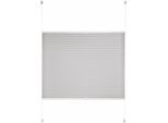 Plissee GOOD LIFE "Allegra" Gr. 1, grau (steinfarben), B:50cm H:140cm, Obermaterial: 94% Polyester, 6% sonstige Fasern, Plissees, Plissee, Fixmaß