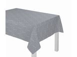 Tischdecke ADAM "Easy Diamond" Gr. 1, blau (dunkelblau), B:120cm L:120cm, Bio-Baumwolle, Tischdecken, Tischdecke, aus 100% Bio-Baumwolle