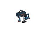 BOSCH Combo Kit 2-tlg. 18V: GSR 18V-45 + GBH 18V-22 + 2 x Akku 4.0Ah, Schnellladegerät (0615A50038)