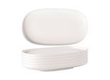 Servierplatte VILLEROY & BOCH "Universalplatten Afina 23 x 13 cm 6er Set weiß", weiß, L:23,1cm, Porzellan, Servierplatten, Servierplatte