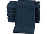 Gaestehandtuecher ROSS "Sensual 9000", blau (nachtblau), B:30cm L:50cm, Frottier, Obermaterial: 100% Baumwolle, Handtücher, Gaestehandtuecher, mit Aloe-Vera-Öl veredelt