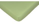 Spannbettlaken CASATEX "Jerry", grün (lindgrün), 1 Stk., Jersey, 140-160x190-200 30cm, Jersey, Obermaterial: 100% Baumwolle, Bettlaken, Spannbettlaken, komfortables Überziehen durch hohe Elastizität