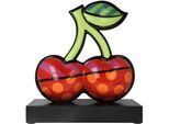 Sammelfigur GOEBEL "Figur Romero Britto - Cherries", bunt, B:15cm H:33cm T:30cm, Porzellan, Dekofiguren, Sammelfigur