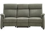 3-Sitzer HOME AFFAIRE "Turin Sofa mit elektrischer Relaxfunktion, Breite 226 cm", turtle, B:226cm H:107cm T:97cm, 94% Polyester, 6% Nylon, Sofas, 3-Sitzer, inkl. Tisch, USB & Steckdose, Federkern & pflegeleichtem Bezug