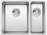 Küchenspüle BLANCO "ANDANO 340/180-U", silber (edelstahl seidenglanz), B:58,5cm, Edelstahl, Küchenspülen, Küchenspüle