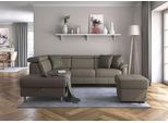 Ecksofa SIT & MORE "Freetown L-Form", grau (delphine), B:252cm H:84cm T:216cm, Sofas, Ecksofa, inklusive Kopfteilverstellung und komfortablem Federkern