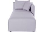 Ottomane OTTO HOME "Nöre", grau (hellgrau), B:90cm H:86cm T:172cm, Samtoptik (100% Polyester);Struktur (100% Polypropylen);Webstoff (100% Polyester);Struktur fein (100% Polyester);Luxus-Microfaser Lederoptik (100% Polyester);Baumwoll-/Leinenmix (60% Baumwolle/40% Leinen), Sofas, Ottomane, Modul - zum Zusammenstellen; in vielen Bezugsqualitäten und Farben