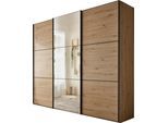 Schwebetürenschrank STAUD "Includo, Made in Germany", dekor artisan eiche, B:249cm H:222cm T:68cm, Holzwerkstoff, Schränke, Schwebetürenschrank, Mit vier verschiedenen Ausstattungsvarianten