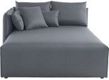 Ottomane OTTO HOME "Nöre", grau (mittelgrau), B:138cm H:86cm T:168cm, 100% Polyester, Sofas, Ottomane, Lounge-Modul - zum eigenen Zusammenstellen, Breite 138cm, Tiefe 168cm