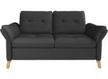 2-Sitzer SIT & MORE "Göteborg", schwarz, B:171cm H:90cm T:102cm, Sofas, 2-Sitzer, inklusive Sitztiefenverstellung und Federkern