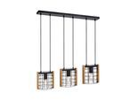 JUST LIGHT Pendelleuchte "DRAIN", schwarz, 3, 1 Stk., Leuchten, ExklusiveE27, Pendelleuchte