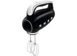 SMEG Handmixer "HMF01BLEU Schwarz", schwarz, B:21,9cm H:37,8cm T:22,1cm, Mixer, Handmixer