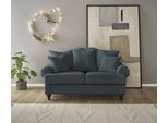 2-Sitzer HOME AFFAIRE "WESTMINSTER", grün (blaugrün), B:170cm H:95cm T:100cm, Sofas, 2-Sitzer, mit Federkern-Polsterung