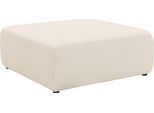 Polsterhocker HOME AFFAIRE "Utvik", beige (creme), B:98cm H:42cm T:98cm, 100% Polyester, Hocker, Polsterhocker, passend zur Polster-Serie UTVIK