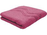 Handtuch ROSS "Cashmere feeling", lila (malve), B:50cm L:100cm, Frottier, Baumwolle, Handtücher, Handtuch, 100% Baumwolle, mit Wellen-Bordüre, große Farbauswahl