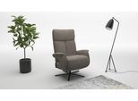TV-Sessel SIT & MORE "Triple Seven Xtra large, bis 200kg belastbar, mit Herz-Waage Funktion", braun (schlamm), B:86cm H:111cm T:86cm, 100%Polyester, Sessel, TV-Sessel, inkl. Kopfteil- & Drehfunktion, wahlweise mit Akku und Aufstehhilfe