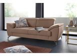 2-Sitzer SIT & MORE "Percy", beige, B:197cm H:77cm T:112cm, Sofas, 2-Sitzer, 12 cm Fußhöhe, Sitztiefenverstellung, wahlweise Kopfteilverstellung