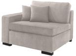 Sofaelement HOME AFFAIRE "Skara", beige (natur), B:110cm H:86cm T:100cm, Polsterelemente, Sofaelement, Modul zum eigenen Zusammenstellen, in vielen Bezugsqualitäten