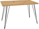 Schreibtisch MÄUSBACHER "Big System Office", schwarz (schwarz matt, asteiche, schwarz, asteiche), B:140cm H:75cm T:70cm, Tische, Schreibtisch, Breite 140 cm