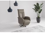TV-Sessel SIT & MORE "Juma, inkl. Drehfunktion & Kopfteilverstellung", beige (delphine), B:75cm H:110cm T:82cm, Sessel, TV-Sessel, Höhe Armlehne 62 cm, wahlweise mit Aufstehhilfe, 2 Motoren und Akku