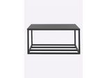 Schuhregal HEINE HOME, schwarz, B:60,5cm H:30cm T:33,5cm, Stahl, Regale, Schuhregal
