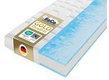 Gelschaummatratze BECO "GUMO Maxx – GOLD Gelschaummatratze mit luxuriöser Komforthöhe", weiß, B:120cm H:25cm L:200cm, Bezug: 100% Polyester. Steppfüllung: 100% Polyester, Matratzen, Gelschaummatratze, 25 cm Höhe, Gelschaum, unterschiedlich fest, ideal auch 140x200