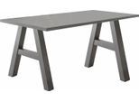 Schreibtisch MÄUSBACHER "Mio", grau (graphit), B:160cm H:75cm T:70cm, Tische, Schreibtisch