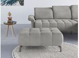 Polsterhocker HOME AFFAIRE "Fresh", grau (hellgrau), B:102cm H:45cm T:68cm, 100% Polyester, Hocker, Polsterhocker, passend zum Ecksofa "Fresh", auch in Bezug Olympia EASY CLEAN