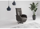 TV-Sessel SIT & MORE "Juma, inkl. Drehfunktion & Kopfteilverstellung", grau (mocca), B:75cm H:110cm T:82cm, Sessel, TV-Sessel, Höhe Armlehne 64 cm, wahlweise mit Aufstehhilfe, 2 Motoren und Akku