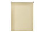 Rollo LICHTBLICK ORIGINAL "Klemmfix, ohne Bohren" Gr. 7, beige, weiß, weiß, B:100cm H:190cm, Polyester, Rollos, Rollo, Thermofunktion, Lichtdurchlässig, Klemmbar, Energiesparend