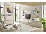 Büromöbel-Set HOME AFFAIRE "CiTY/GiRON", weiß, B:460cm H:180cm T:40cm, Arbeitsmöbel-Sets, Büromöbel-Set, Home Office, Wandsekretär