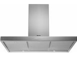 MIELE Wandhaube "PUR 98 W", Energieeffizienz: A, silber (edelstahlfarben), B:89,8cm H:68,5cm T:50cm, Dunstabzugshauben, Für jede Wohnsituation passend – abluft- und umluftfähig, Wandhaube