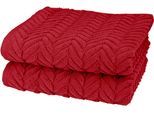 Handtücher ROSS "Sensual 9001", rot (vino), B:50cm L:100cm, Frottier, Obermaterial: 100% Baumwolle, Handtücher, Handtücher, 100% Baumwolle