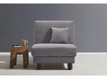 Sessel ELL + ELL "Enny", grau, B:85cm H:85cm T:100cm, 92% Polyester 8% Nylon, Sessel, Sessel