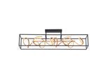 PAUL NEUHAUS LED Deckenleuchte "SELINA", schwarz, 4, 1 Stk., Leuchten, dimmbar, Simply Dim, LED Deckenleuchte