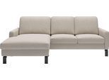 Ecksofa HOME AFFAIRE "Lecce, L-Form, Federkernpolsterung, Breite 224 cm", taupe, B:224cm H:86cm T:164cm, 100% Polyester, Sofas, Ecksofa, inkl. saugroboterfreundliche Höhe & schmale Armlehnen
