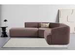 Ecksofa "LYZA L-Form links/rechts, Modularsofa, Maße B/T/H: 211/267/74 cm", braun, B:211cm H:74cm T:267cm, 100% Polyester, LEGER HOME BY LENA GERCKE, Sofas, Ecksofa, als Modul oder separat verwendbar, für individuelle Zusammenstellung