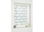Doppelrollo K-HOME "Welle" Gr. 2, weiß, B:50cm H:150cm, Polyester, Rollos, Doppelrollo, im Festmaß, Topseller