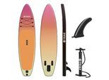 Inflatable SUP-Board YEAZ "SUP Board PARADISE BEACH - EXOTRACE PRO -", orange, Wassersportboards, Inflatable SUP-Board