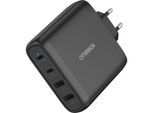 OTTERBOX USB-Ladegerät "Wall Charger 100W GaN 2x USB-C & 2x USB-A", schwarz, B:10,01cm H:4,5cm T:10,01cm, Ladegeräte, USB-Power Delivery (PD), USB-Ladegerät