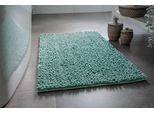 Badematte WECON HOME BASICS "Benno", mint grün, H:22mm, Polyester, Badematten, Badematte, waschbar, rutschfest, sehr weich, strapazierfähig, Chenille, robust
