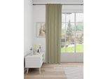 Vorhang HOMING "Liora" Gr. 1, beige, B:140cm H:245cm, Obermaterial: 100% Polyester, Gardinen, Vorhang, Fertigschal