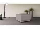 Polsterhocker HOME AFFAIRE "TAMMO", grau (taupe), B:70cm H:45cm T:70cm, 100% Polyester, Hocker, Polsterhocker, passend zur Serie, auch in Cord und Bouclé