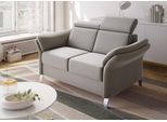 2-Sitzer SIT & MORE "Vincenzo", grau (steelgrau), B:156cm H:84cm T:93cm, Sofas, 2-Sitzer