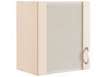 Hängeschrank WIHO KÜCHEN "Flexi", beige (front und korpus: magnolia), B:50cm H:56cm T:35cm, Schränke, Hängeschrank, Breite 50 cm