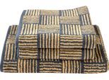 Handtuch Set DYCKHOFF "Golden Shades Basket", gold (goldfarben), 3 Stk., Walkfrottier, Walkfrottier, Obermaterial: 100% Baumwolle, Handtuch-Sets, Handtuch Set, mit graphischem Muster;2 Handtücher (50x100cm), 1 Duschtuch (70x140cm)