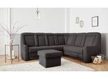 Ecksofa SIT & MORE "Melissa L-Form", grau (fango), B:257cm T:217cm, 100% Polyester, Sofas, Ecksofa, klassisches Polsterprogramm, wahlweise Bettfunktion und Schubkasten