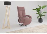 TV-Sessel SIT & MORE "Zoe, inkl. Kopfteilverstellung & 360 Drehfunktion", lila (aubergine), B:74cm H:112cm T:82cm, 100% Polyester, Sessel, TV-Sessel, wahlweise mit 2 Motoren, Akku & Aufstehhilfe