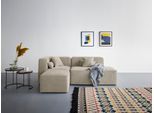 Ecksofa HOME AFFAIRE "Sundstrup L-Form", grau (taupe), B:233cm H:76,5cm T:93cm, 100% Polyester, Sofas, Ecksofa, Modulserie, individuelle Zusammenstellung